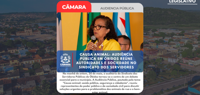 Óbidos debate causa animal como questão de saúde pública