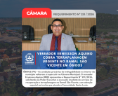 As condições precárias de trafegabilidade no interior do município voltaram a repercutir na Câmara Municipal