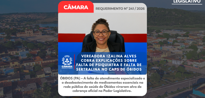 A falta de atendimento especializado e o desabastecimento de medicamentos essenciais na rede pública de saúde de Óbidos